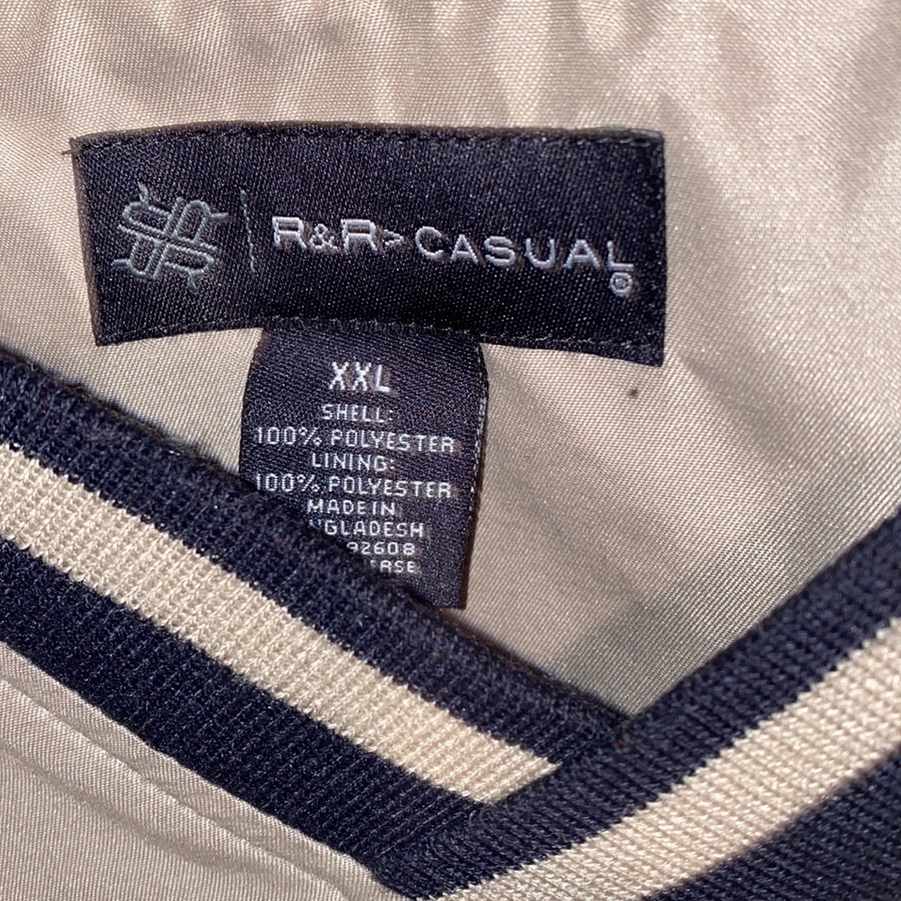 R&R Casual pullover outer wear golf jacket - Picture 2 of 2